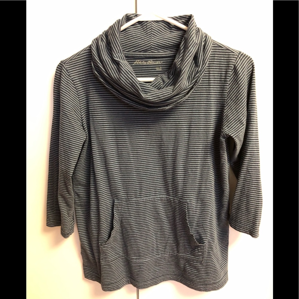 Eddie Bauer cowl neck top